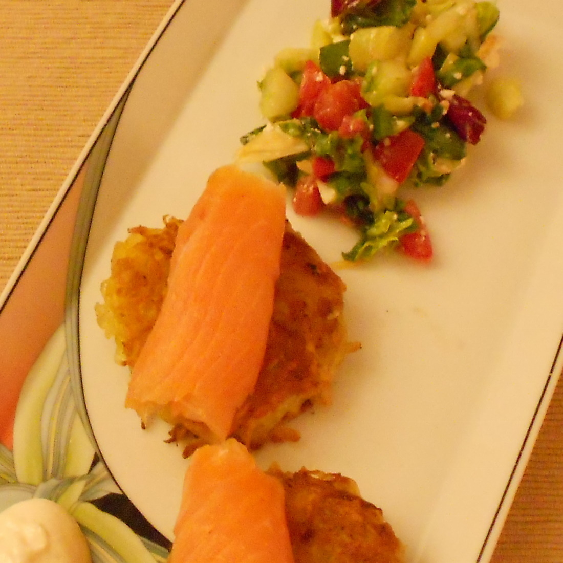 kme roesties lachs salat schafskaese